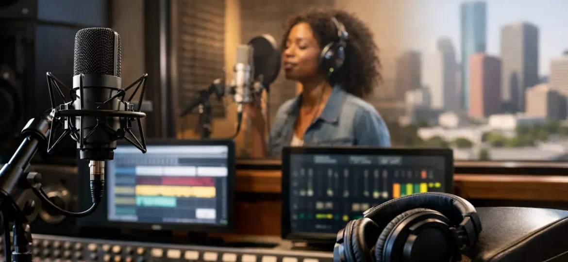 How to Choose a Vocal Recording Studio Houston