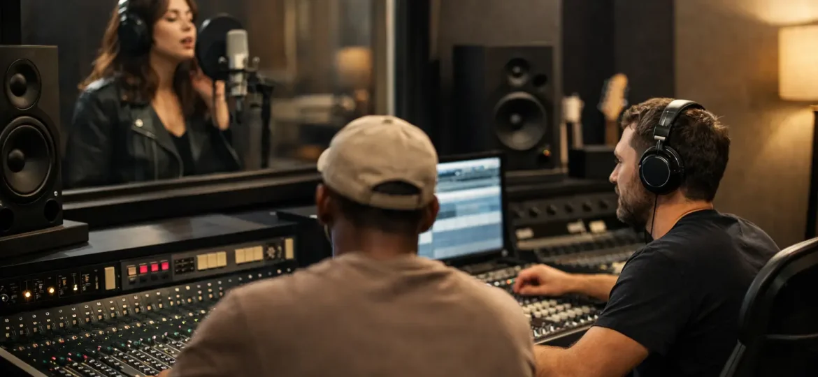 What Happens During a Studio Session for Artists?