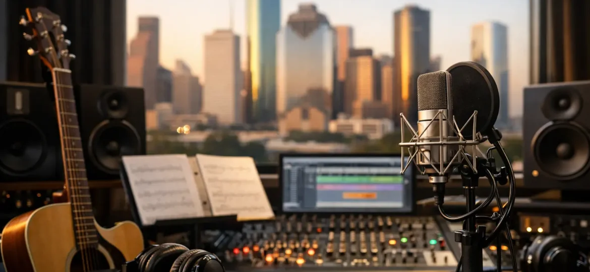 Song Demo Studio Houston for Songs That Land